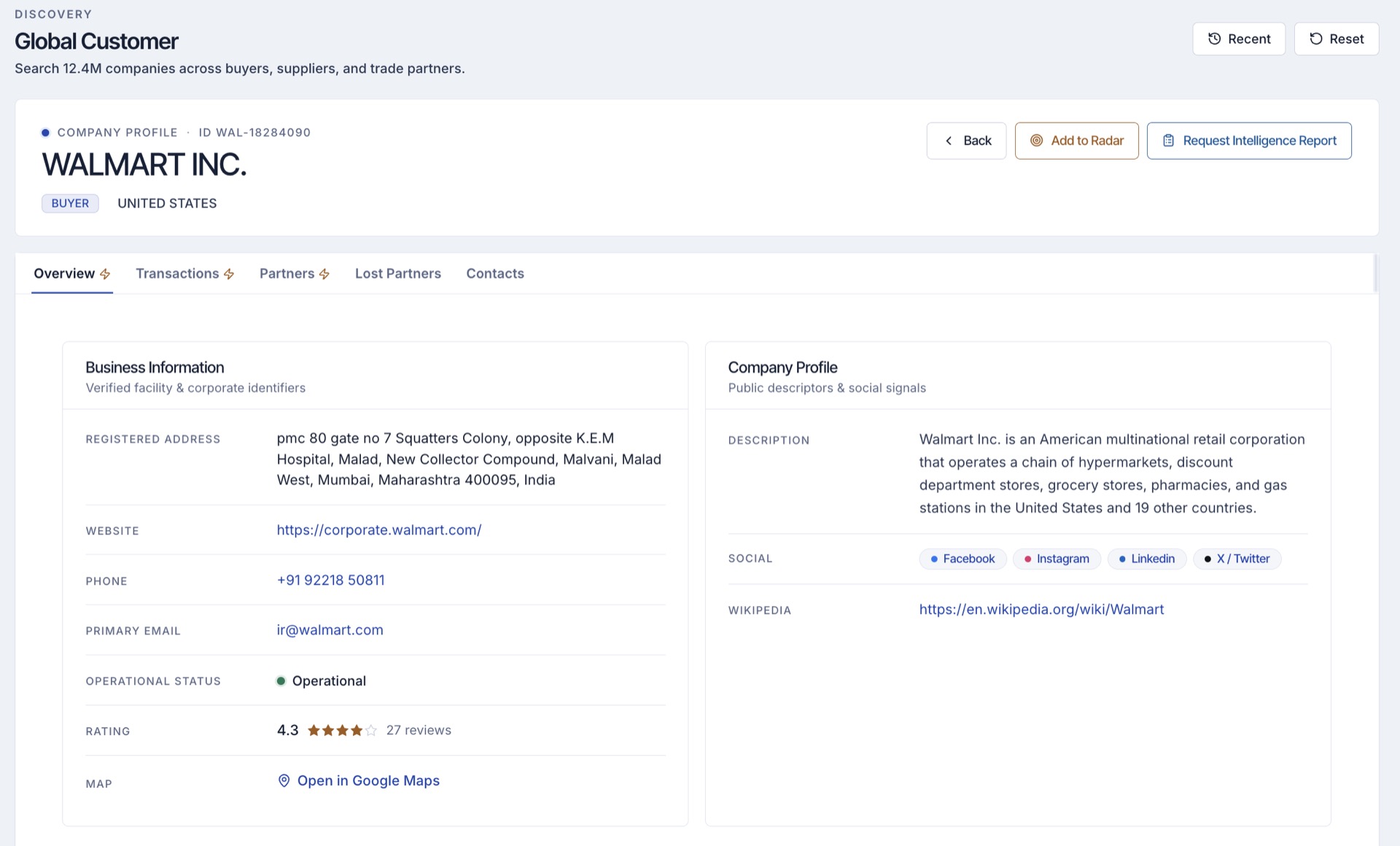 ShipScout company profile